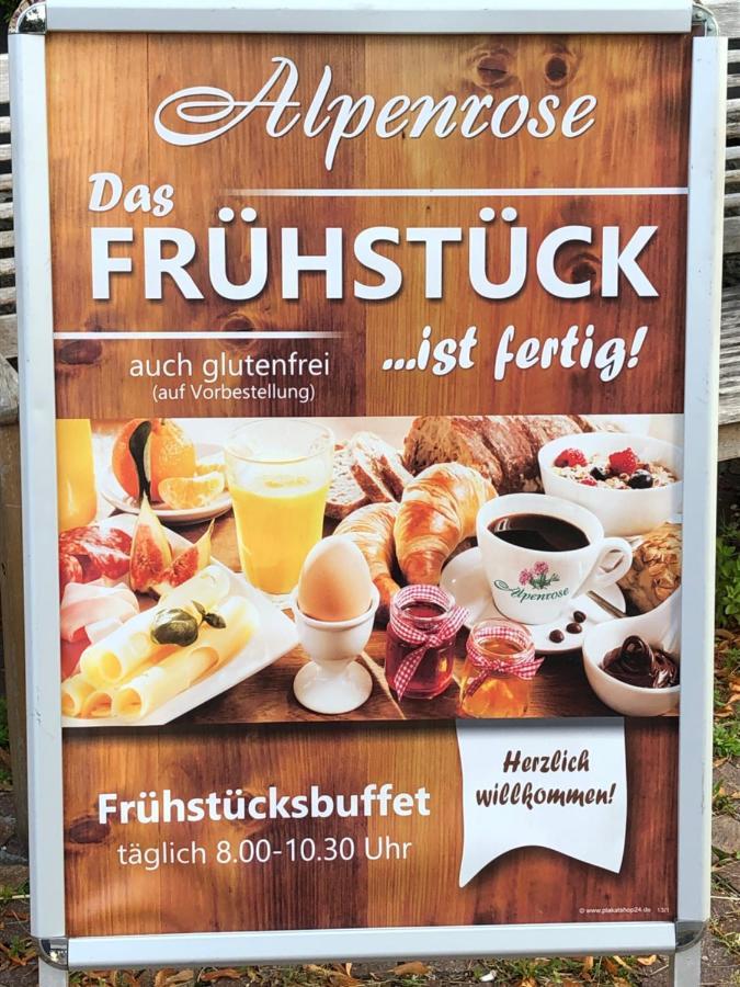 Hotel Alpenrose Gut Schlafen & Fruehstuecken Scheidegg Eksteriør bilde