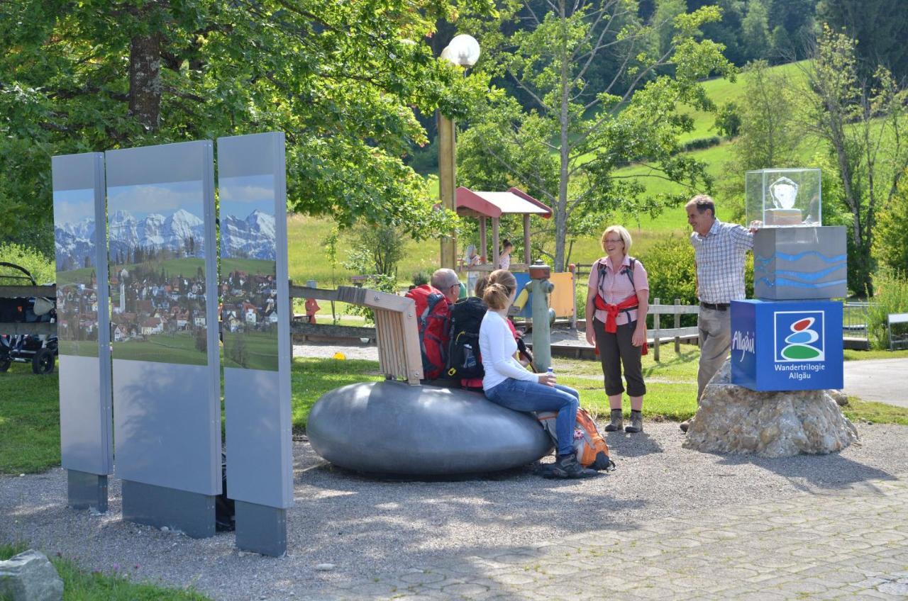 Hotel Alpenrose Gut Schlafen & Fruehstuecken Scheidegg Eksteriør bilde