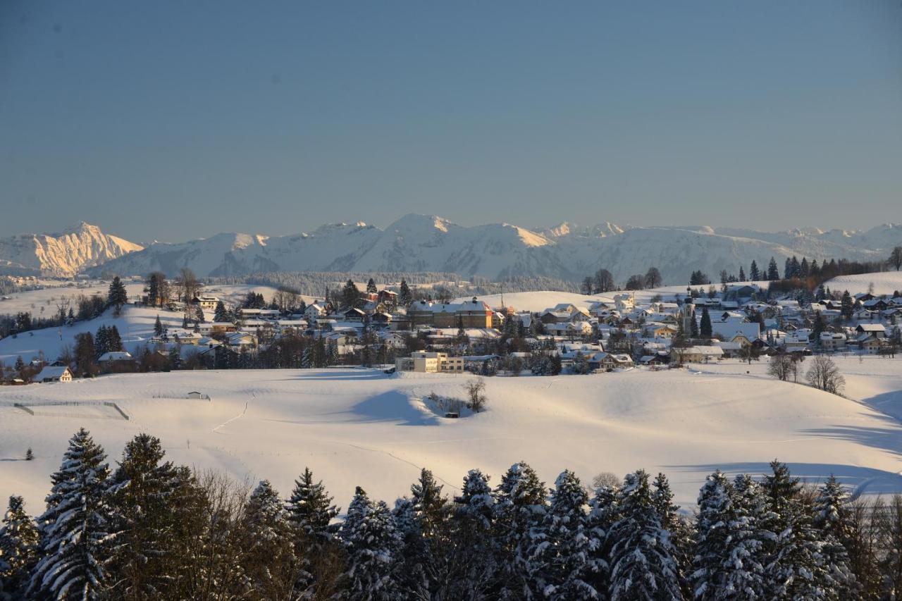 Hotel Alpenrose Gut Schlafen & Fruehstuecken Scheidegg Eksteriør bilde