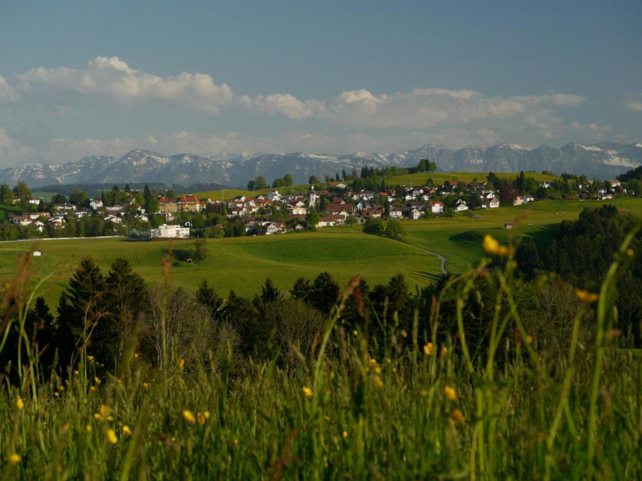 Hotel Alpenrose Gut Schlafen & Fruehstuecken Scheidegg Eksteriør bilde